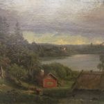 720 1634 Oljemålning